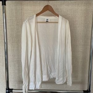 Ivory old navy cardigan